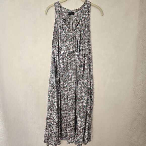 GAP New Sz XS Dress House Muumuu Trapeze Pockets - Picture 1 of 6